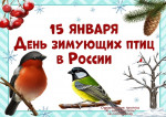 15.01.2023 День зимующих птиц