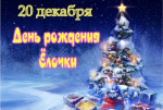 20.12.2023  День рождения елочки