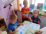 Снежинки с помощью 3D 