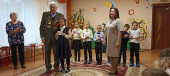 Детский сад встречает выпускников. 