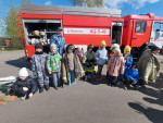 Пожарные в гостях у ребят