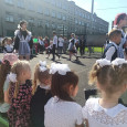 Посещение торжественной линейки (подробнее)