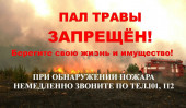 "Травяные палы - опасны!" (подробнее)