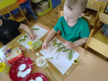 Аппликация "Одуванчик"