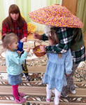 В осеннем лесу...