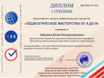 Всероссийский конкурс профессионального мастерства "Педагогическое мастерство от А до Я"