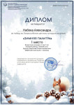 Всероссийский детский конкурс рисунков "Зимняя палитра" 