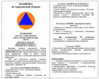 Порядок действий населения при получении сигнала "Внимание всем!" 