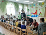 У нас в гостях воспитанники ФОК "Родники-Арена"