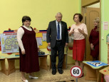 Заместитель председателя областной Думы Александр Германович  Фомин посетил МБДОУ детский сад №34