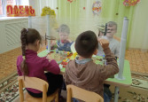 Креативное рисование на пищевой плёнке