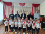  Совместное спортивное мероприятие  с папами к 23 февраля! 