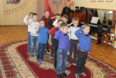 Праздник 23 февраля в детском саду.