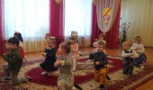 Праздник 23 февраля в детском саду.