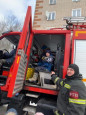 В детский сад приехала пожарная машина!!!