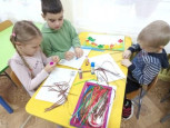 Аппликация "Золотая осень".