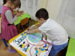 В детском саду прошел «Синичкин день».