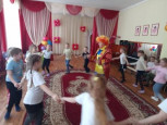 День смеха в детском саду.