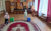 Воспитанники детского сада отмечают 225 лет со дня рождения А. С. Пушкина.