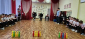  Совместное спортивное мероприятие  с папами к 23 февраля! 