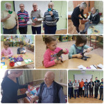 Волонтерский отряд "Семицветик" поздравляет граждан пожилого возраста в центрах временного пребывания г.Наволоки и г. Кинешмы.