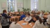 27 февраля 2024 года на базе  МБОУ «Лицей им. Д.А. Фурманова» состоялся XIV городской слет юных патриотов