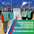 Голосовании за объекты благоустройства по проекту формирования комфортной городской среды