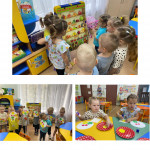 Аппликация: «Яблоки и ягоды на блюдечке»