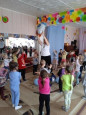 Утренняя разминка с инструктором по физической культуре