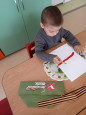Рисование "Георгиевская ленточка".