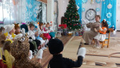 Новогодний утренник "Волшебные колпачки". 