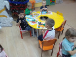 Аппликация "Снеговик"