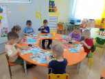 Аппликация "Цветы Победы"