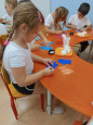 Аппликация "Зимняя варежка"