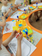 Аппликация "Красивые рыбки в аквариуме"