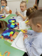 Аппликация "Красивые рыбки в аквариуме"