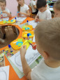 Аппликация "Красивые рыбки в аквариуме"