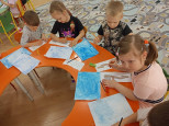 Аппликация "Голубь мира"