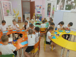 Рисование "Белый цветок добра"