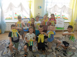 Аппликация "Яркое солнышко"
