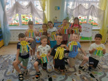 Аппликация "Яркое солнышко"
