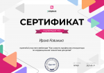 Участие в вебинаре "Как освоить профессию инструктора по коррекционной гимнастике для детей".