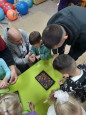 Спортивное развлечение ко "Дню Отца" с участием родителей.