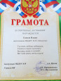 Достижения моих воспитанников