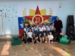 Спортивное развлечение "Защитники Родины"