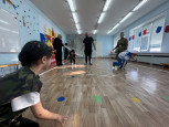 Спортивное развлечение "Защитники Родины"