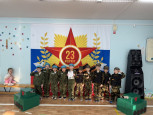 Спортивное развлечение "Защитники Родины"