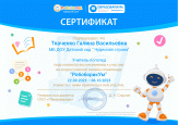 Победа во Всероссийской олимпиаде "РобоборикУм"
