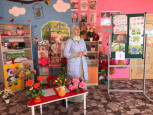 Открытое занятие с логопедом в группе "Светлячки"
