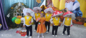 Осенний утренник  от группы "Ромашки!"